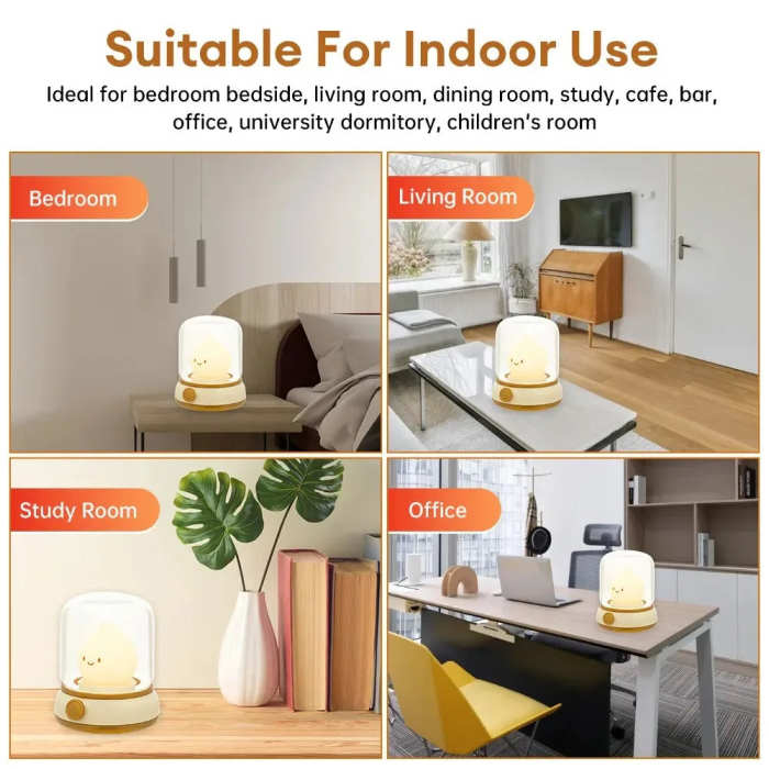 Happy Flame Light- The Lamp That Will Brighten Any Mood