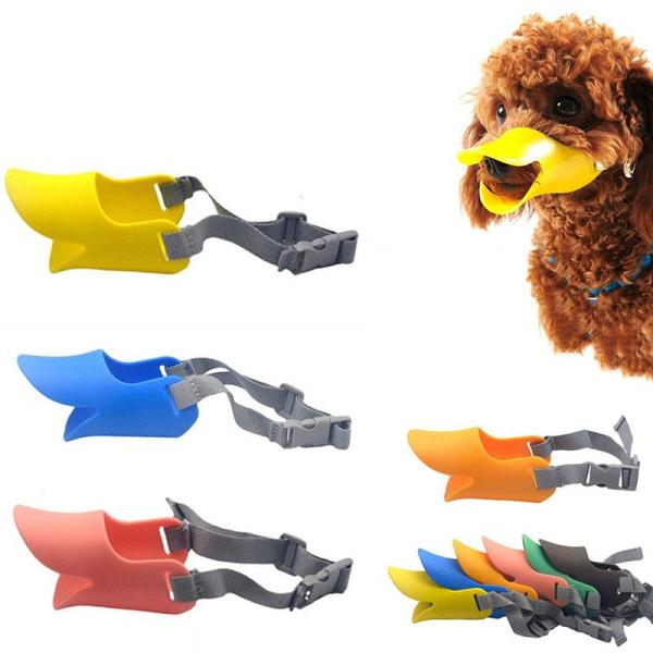Hilarious Silicone Duck Muzzle Mask for Dogs (Small dogs)