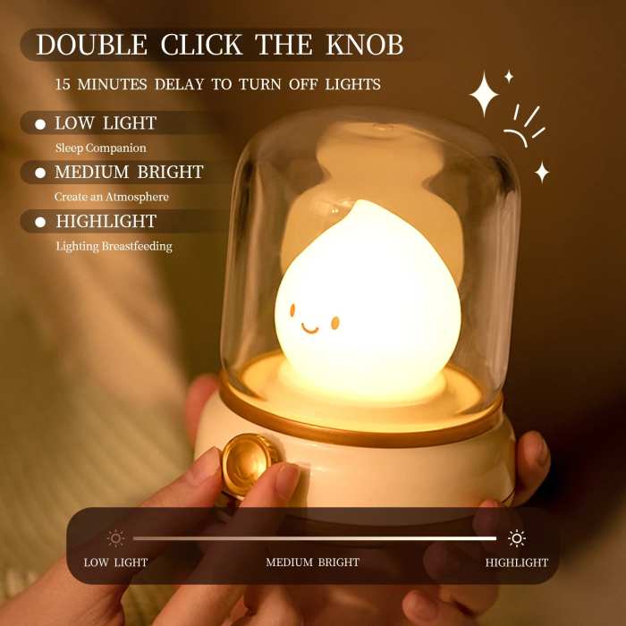 Happy Flame Light- The Lamp That Will Brighten Any Mood