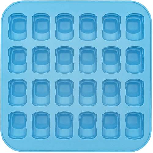 24 Mini Cars Ice Cube Tray