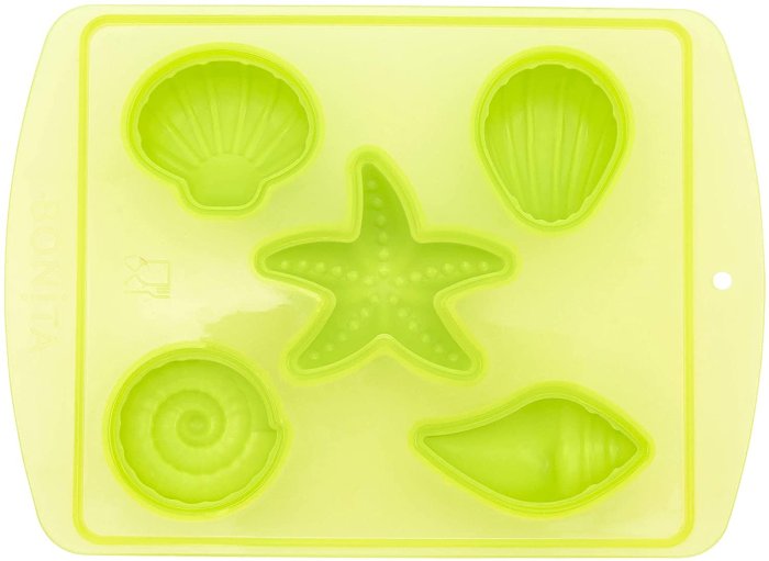 Starfish Seashell Ice Cube Tray