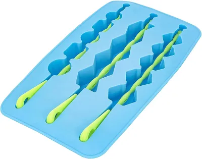 Kabob ice Cube Tray with Stir Sticks
