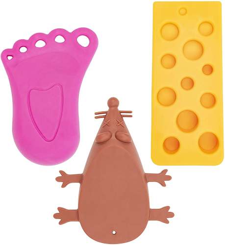 Cheese, Mouse, Foot Door Stopper