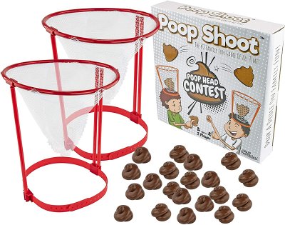 Poop Shoot! Head Hoop Contest!
