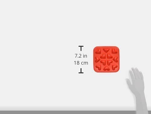 Red Hearts Ice Cube Tray