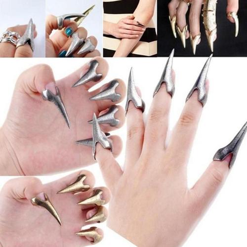 Claw Talon Gothic Ring Set