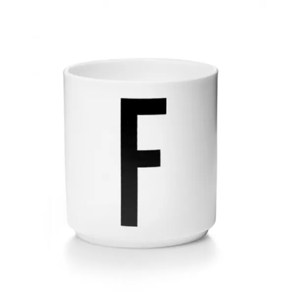 Personal Porcelain Cup (A-Z) by Design Letters