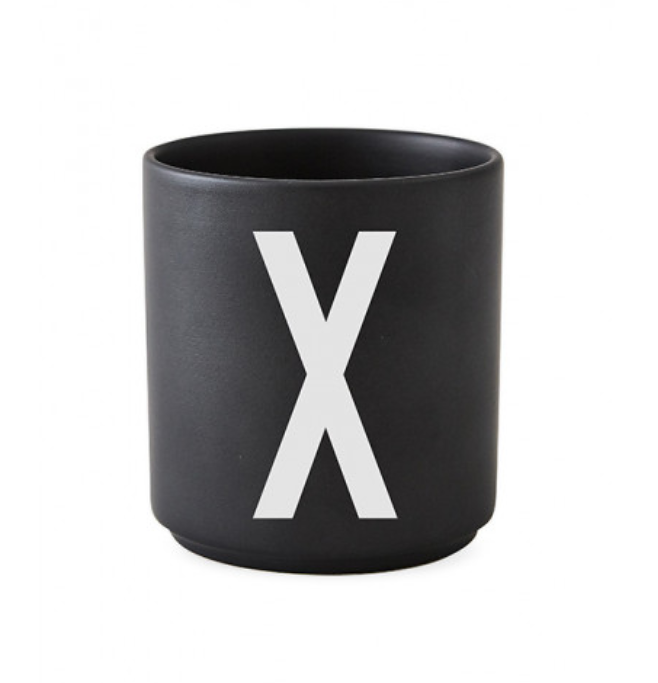 Personal Porcelain Cup (A-Z) by Design Letters