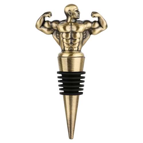 Bodybuilder Bottle Stopper