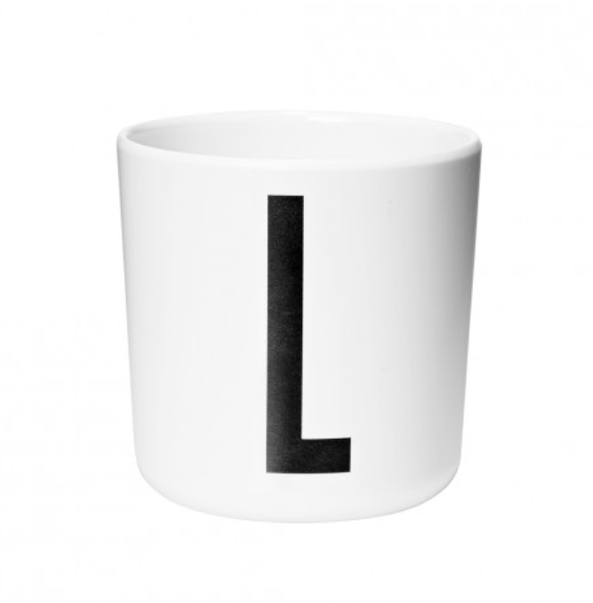 Kids Personal Melamine Cup (A-Z) by Design Letters