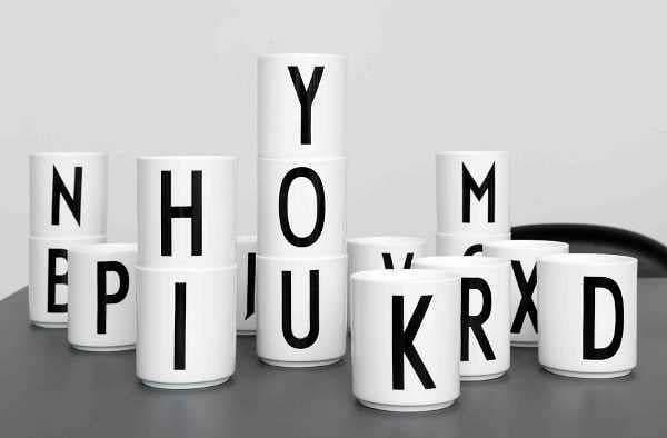 Kids Personal Melamine Cup (A-Z) by Design Letters