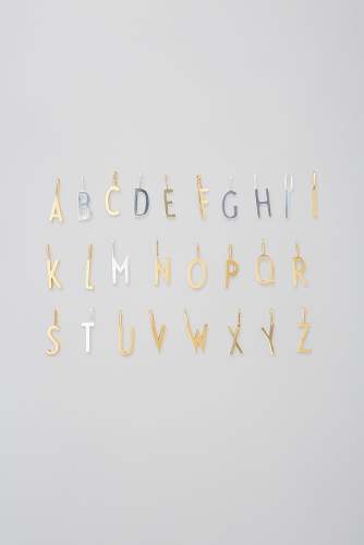 Small Archetype Letter Charm ( A-Z ) by Design Letters