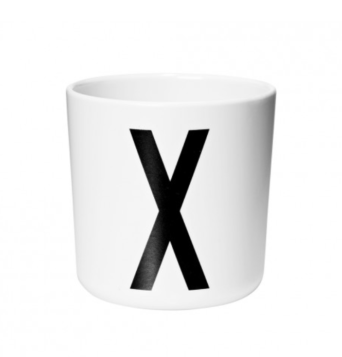 Kids Personal Melamine Cup (A-Z) by Design Letters
