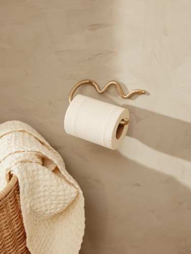 Curvature Toilet Paper Holder by Ferm Living