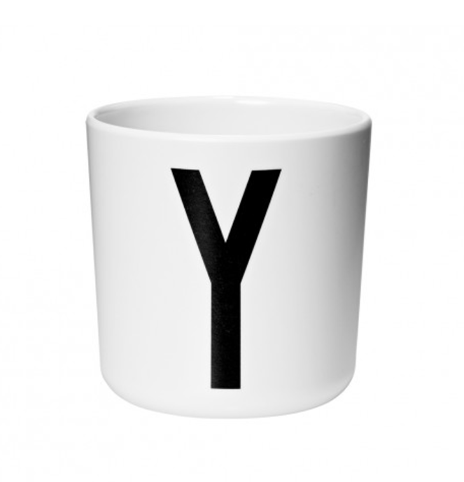 Kids Personal Melamine Cup (A-Z) by Design Letters