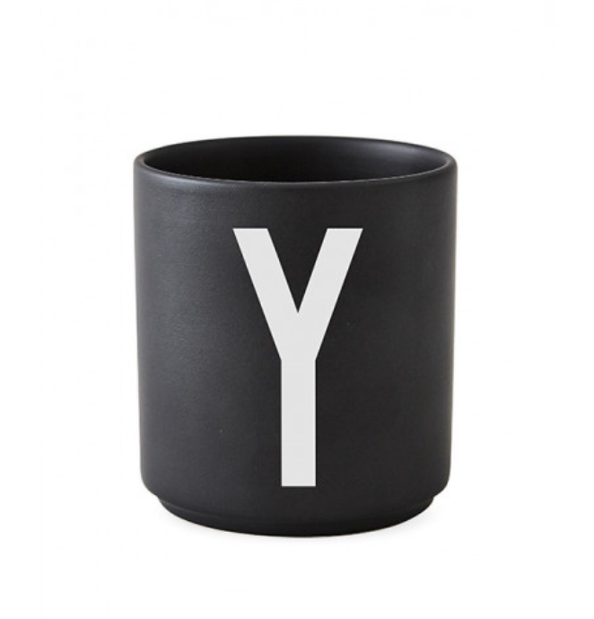 Personal Porcelain Cup (A-Z) by Design Letters