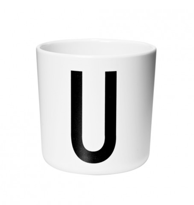 Kids Personal Melamine Cup (A-Z) by Design Letters