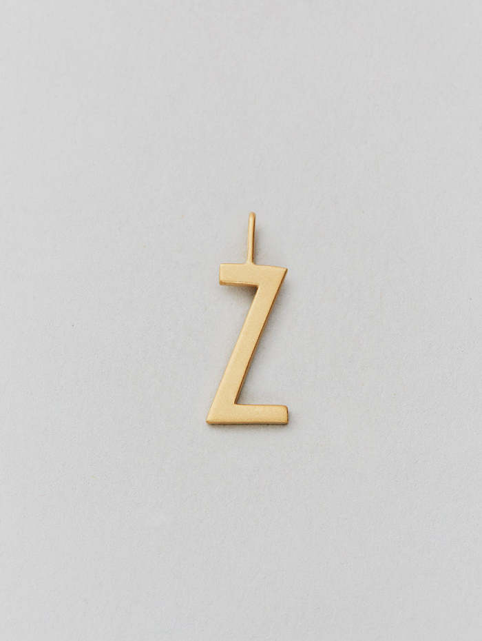Large Archetype Letter Charm ( A-Z ) by Design Letters