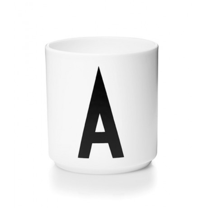 Personal Porcelain Cup (A-Z) by Design Letters
