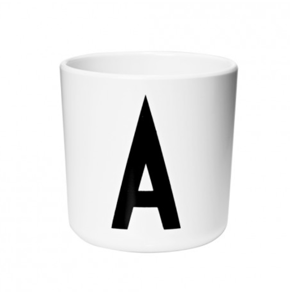 Kids Personal Melamine Cup (A-Z) by Design Letters