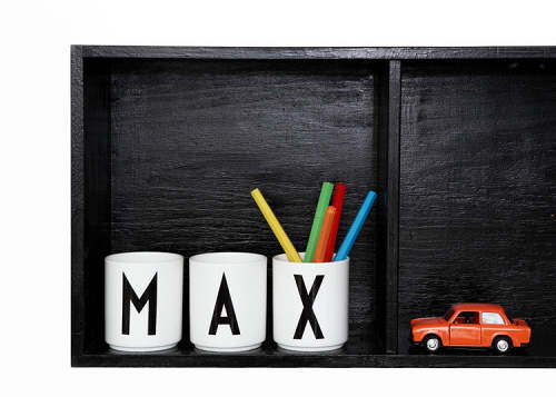 Kids Personal Melamine Cup (A-Z) by Design Letters
