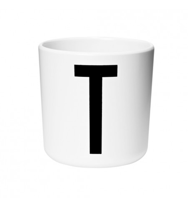 Kids Personal Melamine Cup (A-Z) by Design Letters