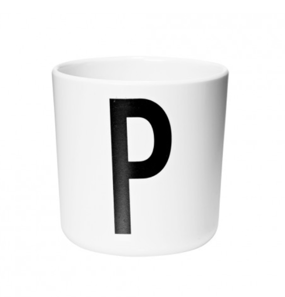 Kids Personal Melamine Cup (A-Z) by Design Letters