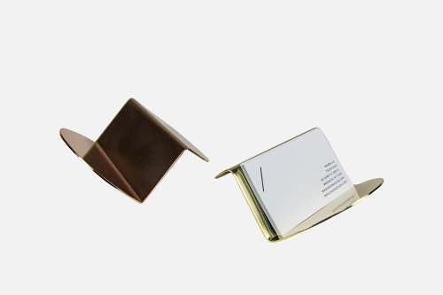 Wave Business Card Holder by Souda