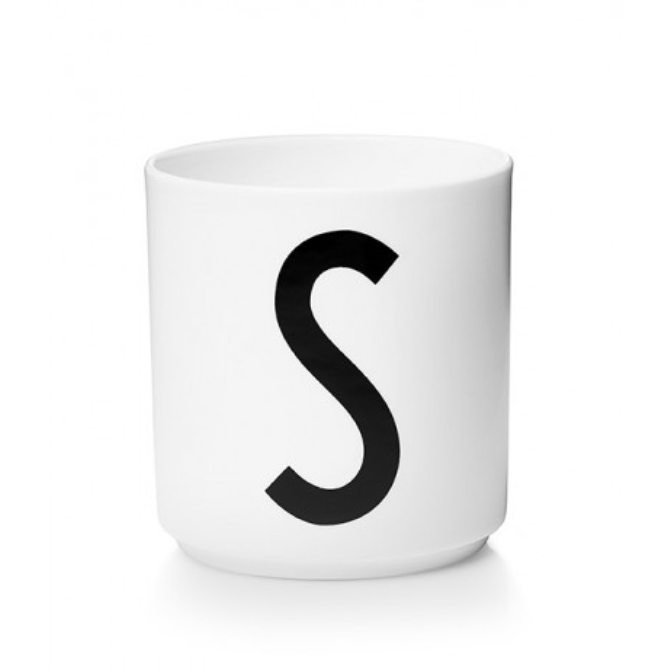 Personal Porcelain Cup (A-Z) by Design Letters