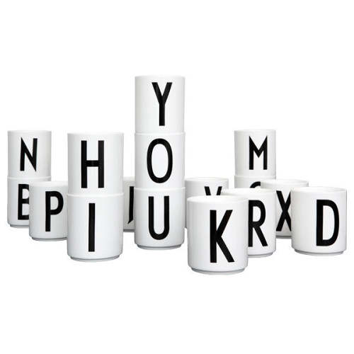 Personal Porcelain Cup (A-Z) by Design Letters