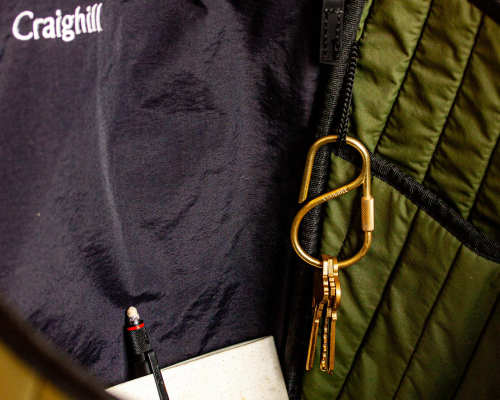Offset Keyring by Craighill