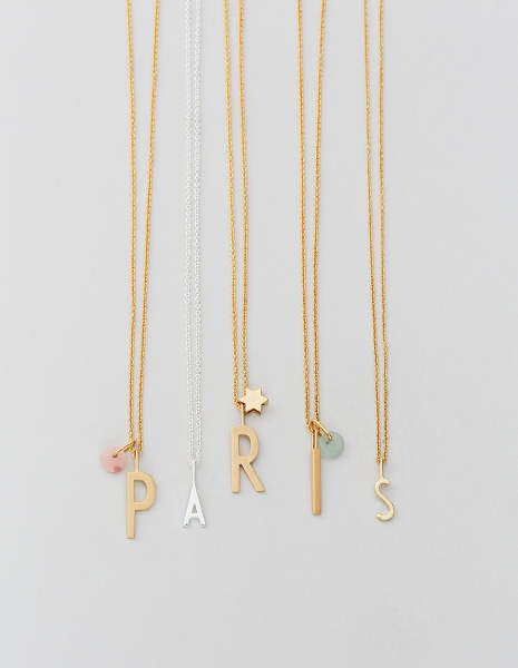 Large Archetype Letter Charm ( A-Z ) by Design Letters