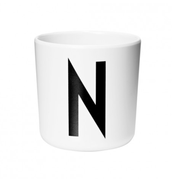 Kids Personal Melamine Cup (A-Z) by Design Letters