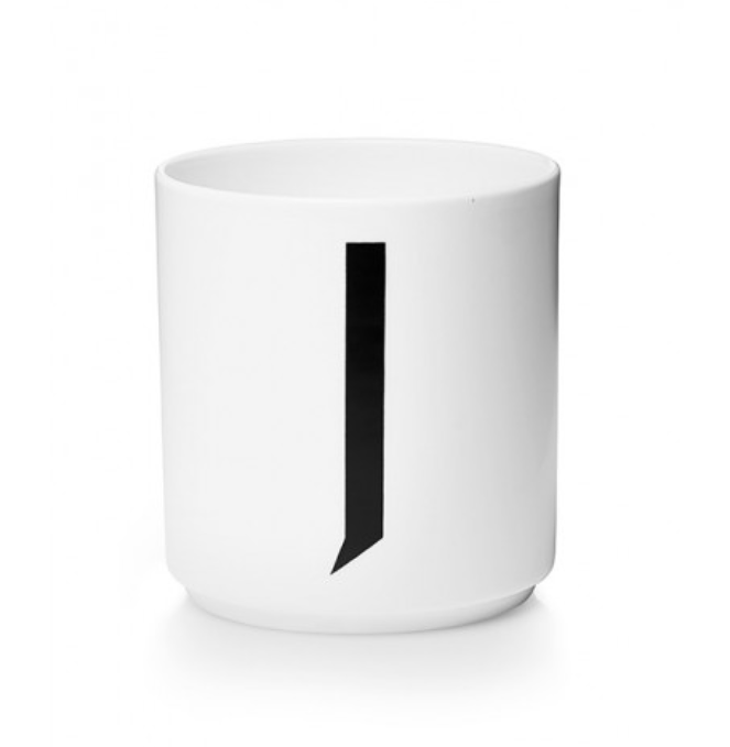 Personal Porcelain Cup (A-Z) by Design Letters