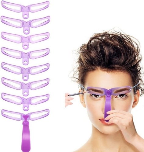 Eyebrow Stamp Stencil