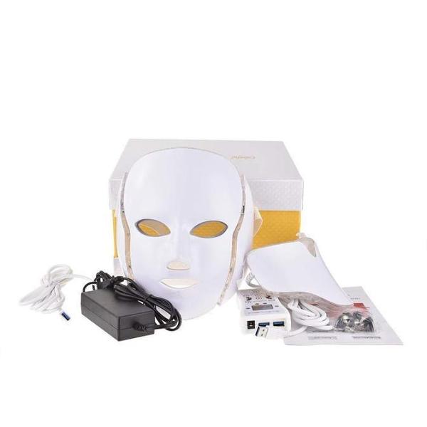 LED Light Phototherapy Mask - Improves Eczema, Acne, Wrinkles & Rosacea