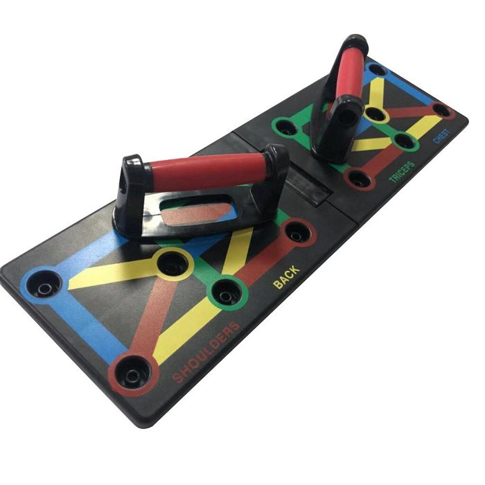 Push Up Rack Board 9-in-1 Body Building Fitness