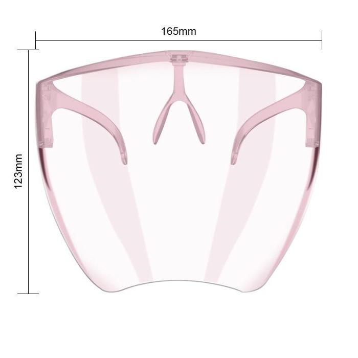 Face Shield - Transparent Glass Cover