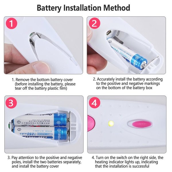 Electric Eyelash Heated Curler - Long-Lasting Curl, Eye Lash Perm