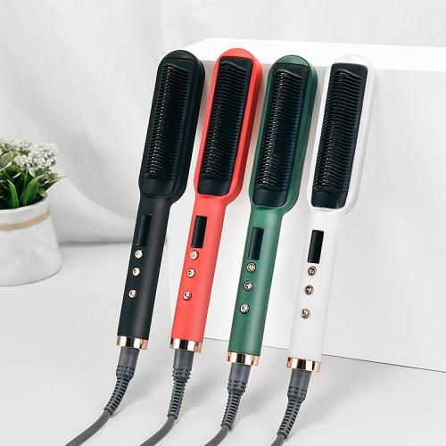 Hair Straightening Brush - Instant Straight Hair Transformation