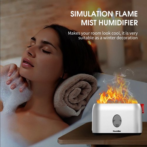 Flame Warm Mist Diffuser Air Humidifier