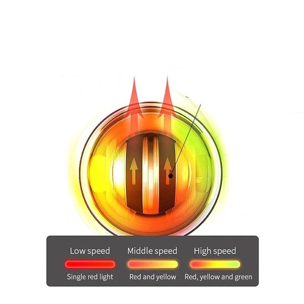 Gyro Power Ball - Exerciser Gyro Ball for Strengthen Arms, Fingers, Wrist Bones and Muscles