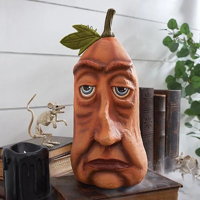 Halloween Pumpkin Outdoor Decoration - Funny Pumpkin Head Home Decoration