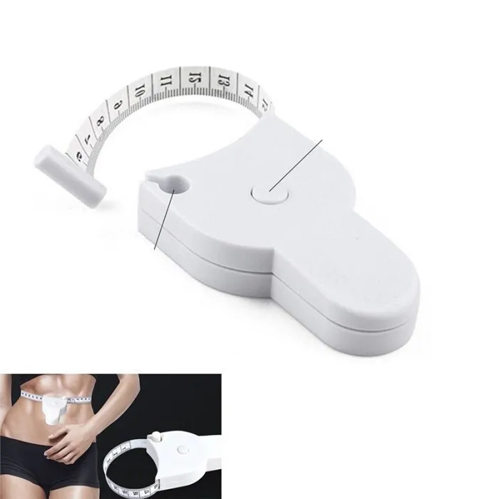Automatic Telescopic Tape Measure - Retractable Measuring Tape for Body: Waist, Hip, Bust, Arms, and More
