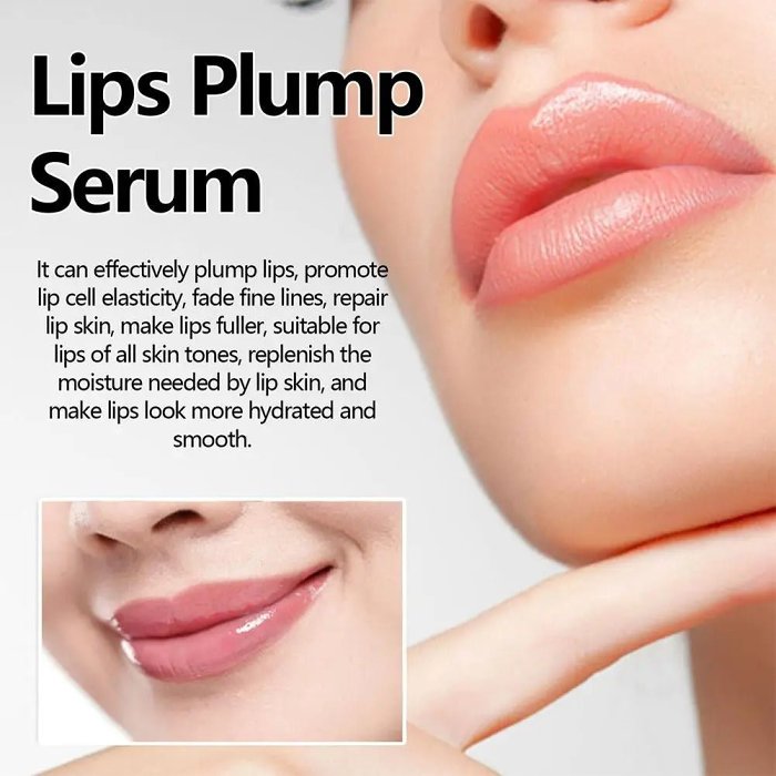 Lips Plump Serum - Quickly Achieve Extremely Plump Lips Instant Volumizing Lip