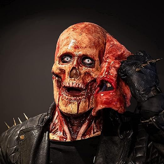Halloween Double Layer Mask - Scary Masks for Adult Costume Party