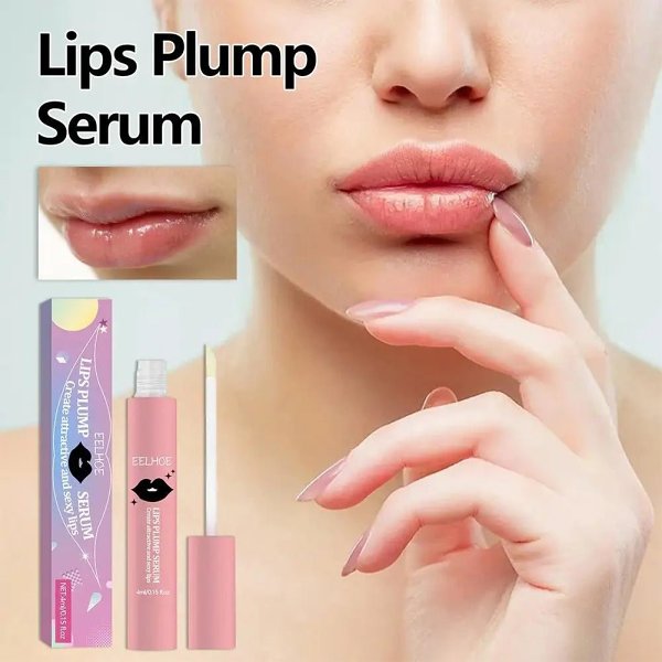 Lips Plump Serum - Quickly Achieve Extremely Plump Lips Instant Volumizing Lip