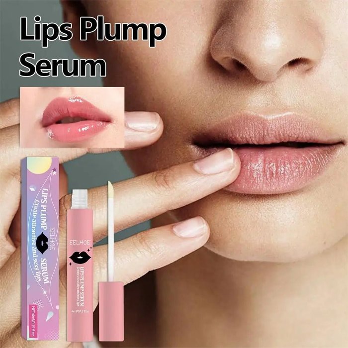 Lips Plump Serum - Quickly Achieve Extremely Plump Lips Instant Volumizing Lip