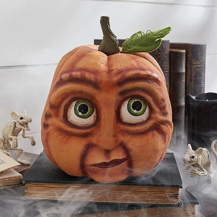 Halloween Pumpkin Outdoor Decoration - Funny Pumpkin Head Home Decoration