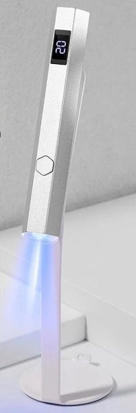 Portable UV LED Nail Dryer – USB Rechargeable Mini Handheld Lamp for Quick Gel Curing